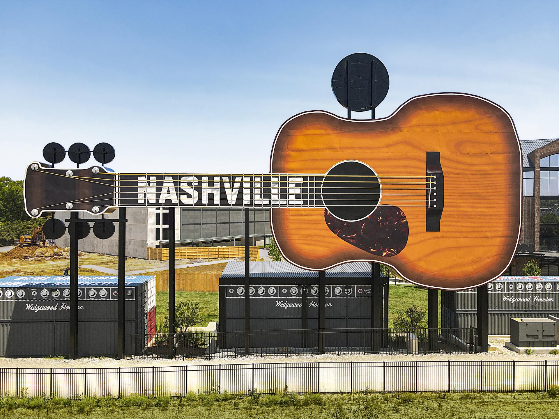 Nashville Sounds Guitar Scoreboard, When the Nashville Soun…